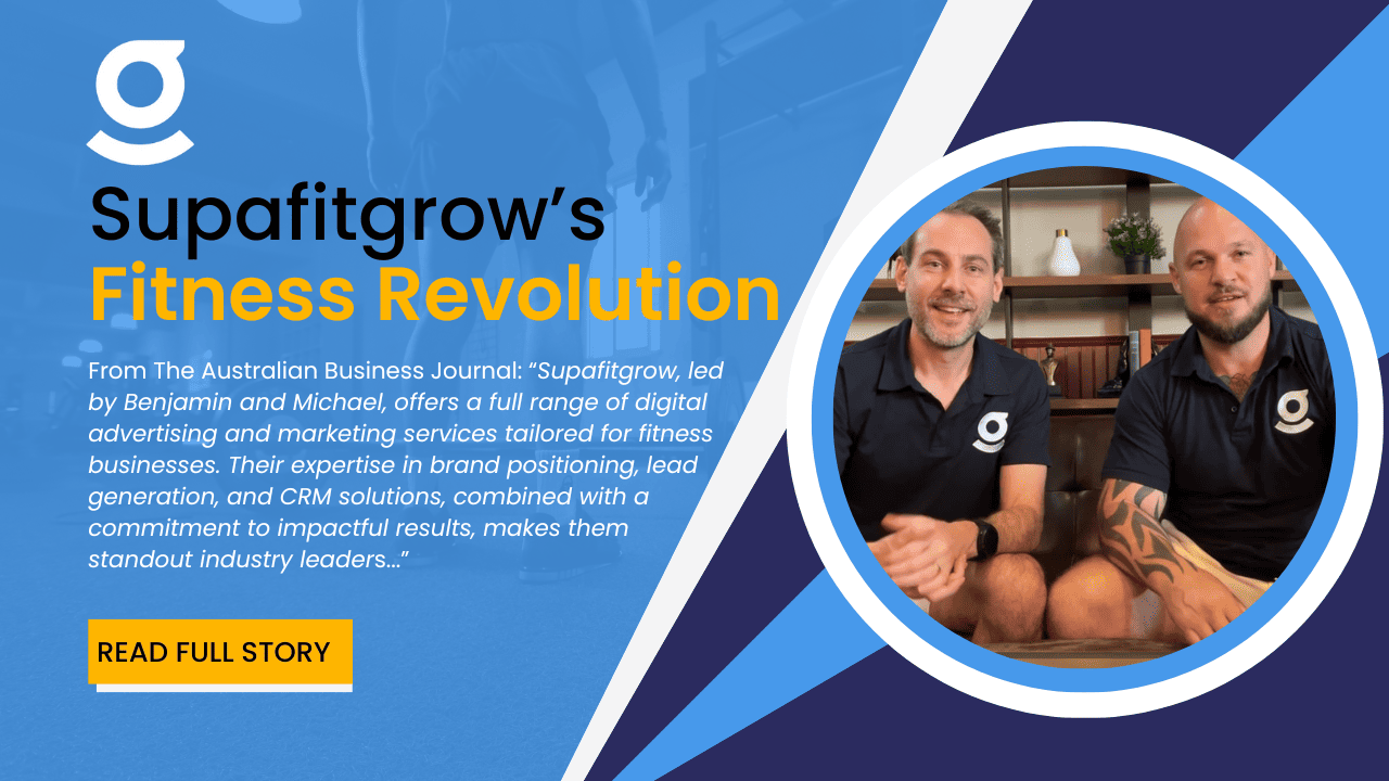 supafitgrow fitness industry revolution - the australian business journal